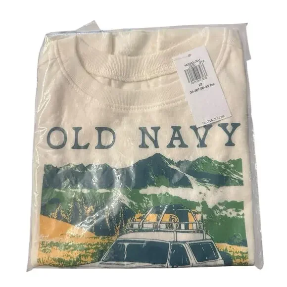 NEW Old Navy Toddler Boys Graphic T-Shirts Lot of 4 Short Sleeve 2T Future King - Picture 3 of 16